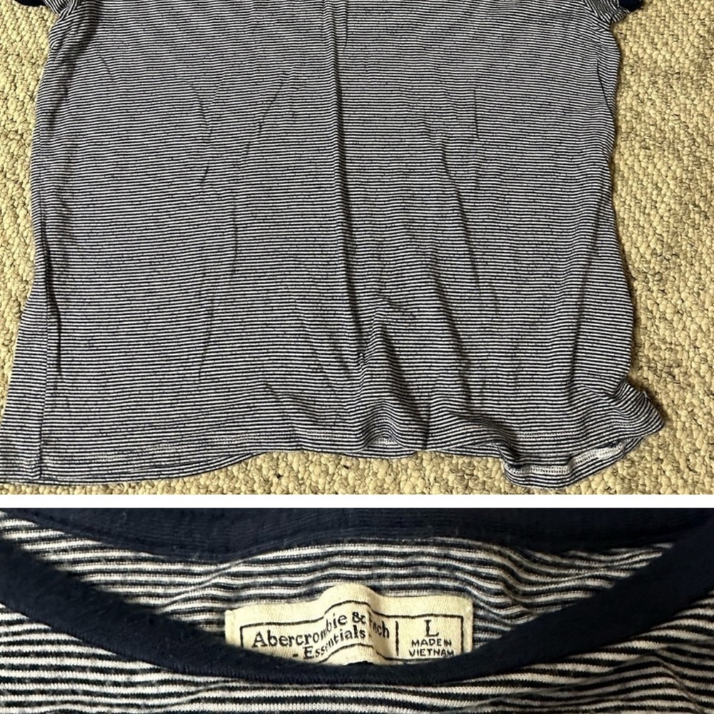 Abercrombie & Fitch Striped T-Shirt